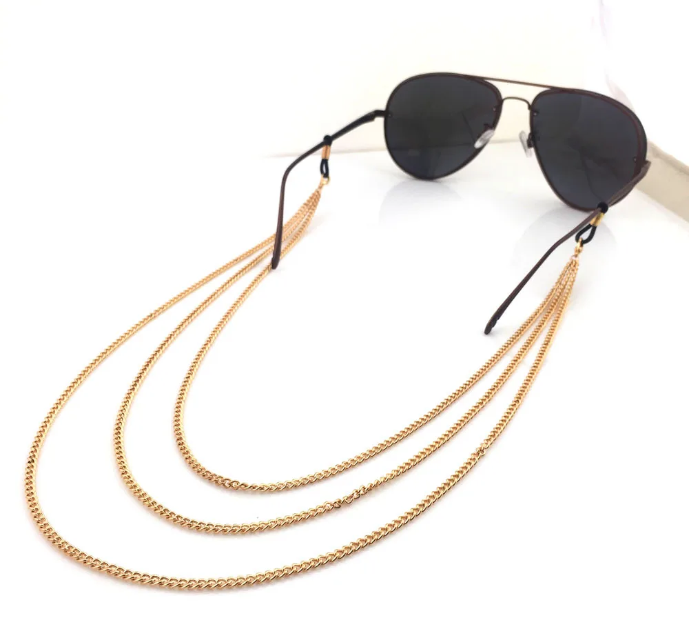Handmade beading Eyeglass Chains Sunglasses Reading Crystal Beaded Spectacle Eyewears Cord Holder neck strap Rope