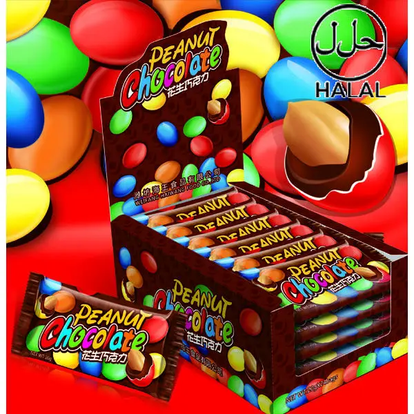 Happy Chocolate beans with Sweet Biscuit Cup