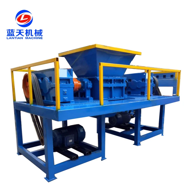 Electric Paper Cutting Machine / Waste Paper Recycling Equipment / Carton Shredder Machine