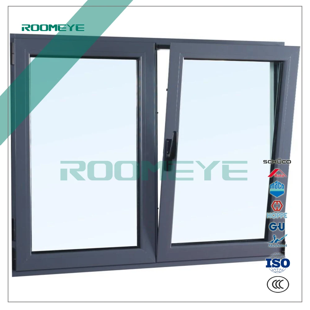 ROOMEYE алюминиевые большие стеклянные окна