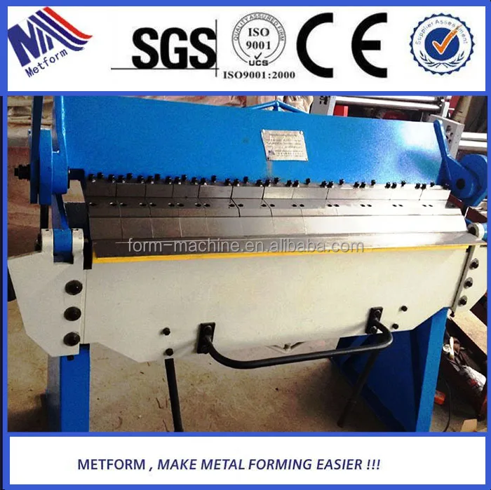 hand press brake Manual metal hand brake folding machine