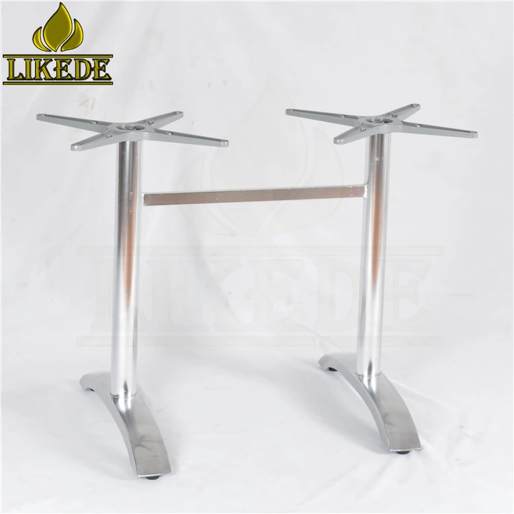 Low price office table frame aluminum dining folding table frame on sale