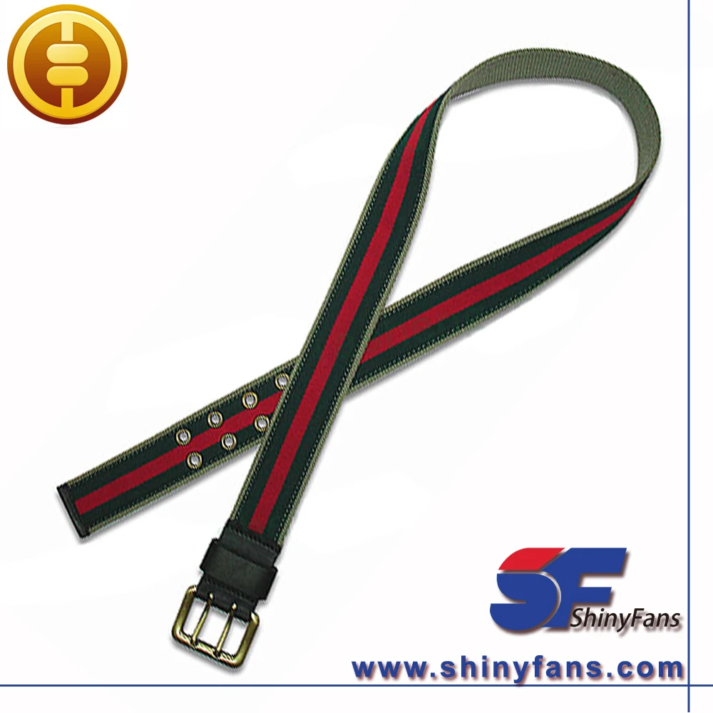 Fashion canvas belt