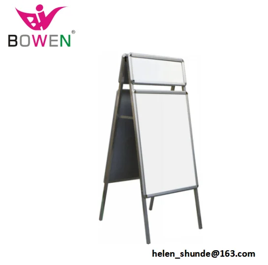 a-frame black board double side black board with aluminium frame for school supplier