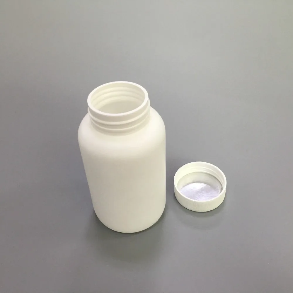 Medicine Bottles HDPE Pharmaceutical Plastic 350ml White Pill Bottle ODM Water Bottle with Pill Box Hot Stamping Pill Container