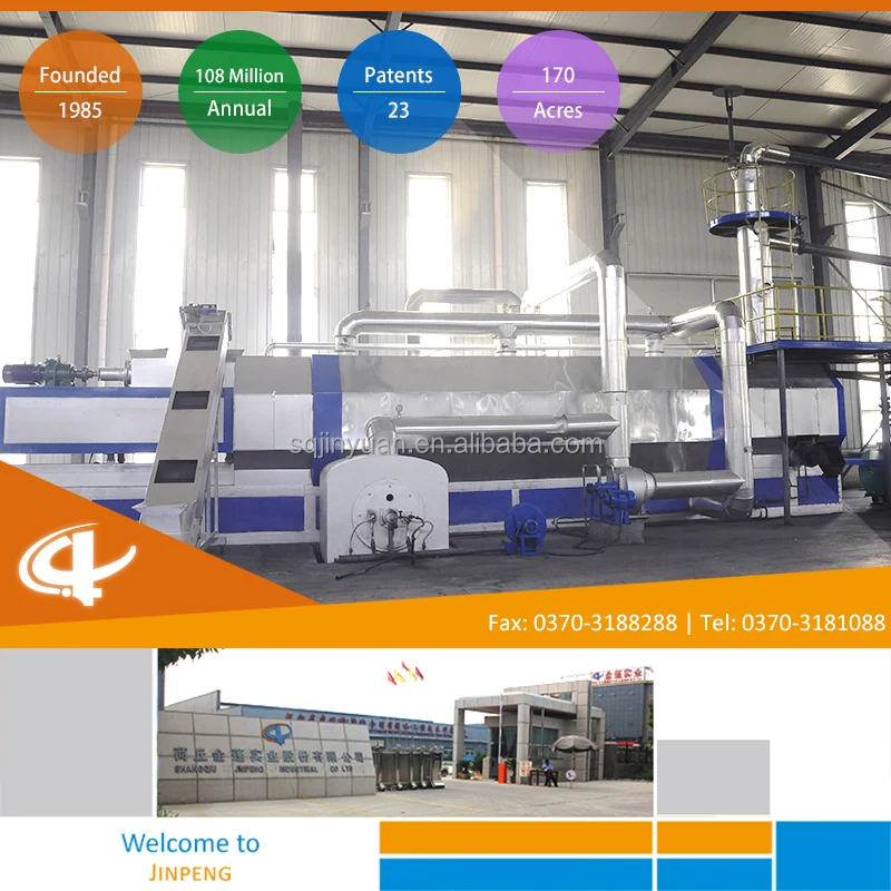 Высокая эффективность непрерывного лом вторичной переработки пластмасс линия