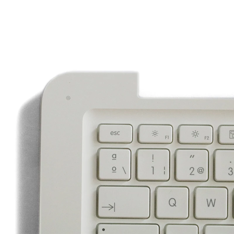 Верхние Чехлы для macbook 13 3 дюйма A1342 верхняя крышка корпуса с испанской клавиатурой сенсорной панелью