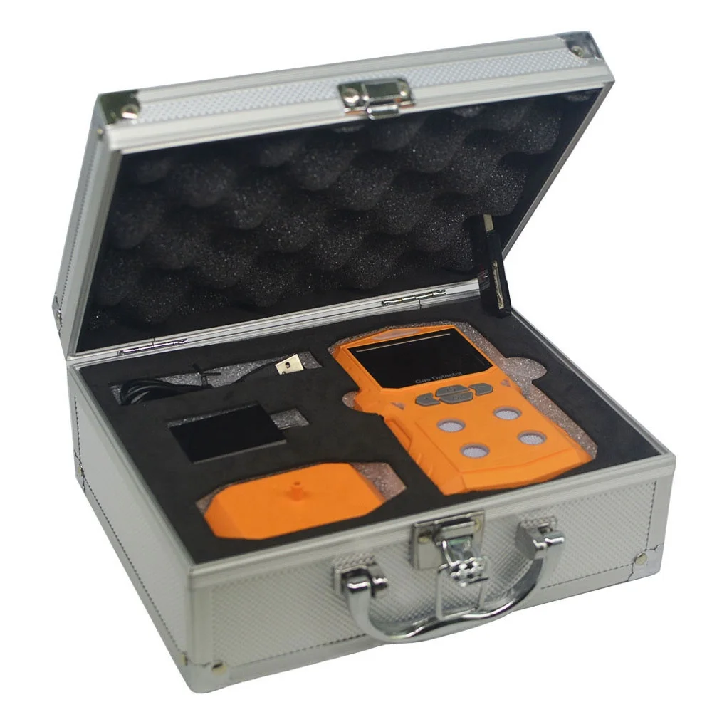 
4 in 1 portable Multi gas leak detector gas analyzer (CO H2S O2 Ex ) 4 GAS monitor with imported sensor 
