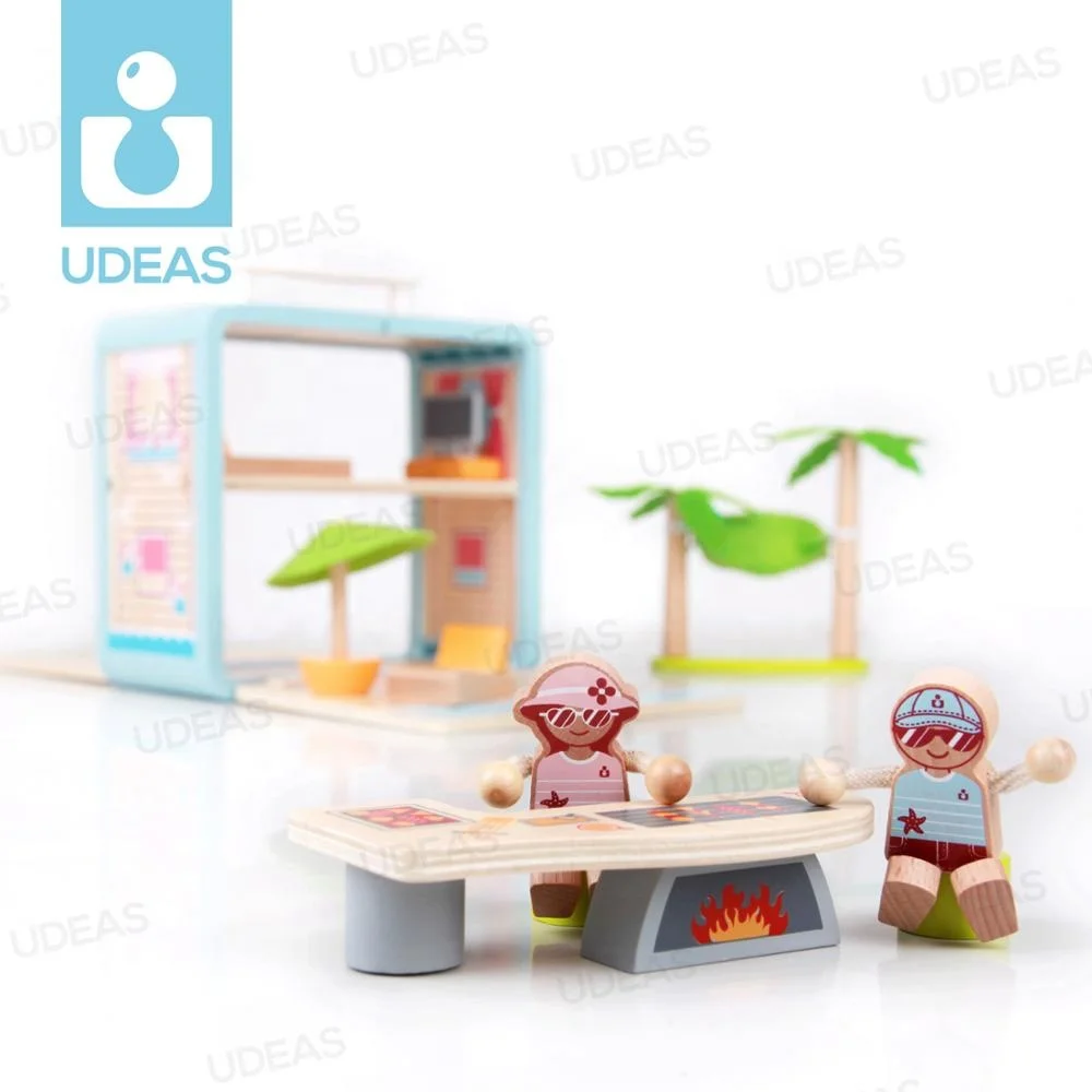 
DIY wooden toy box wooden tool box toy puzzle play house toy 