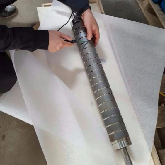 13000 Gauss D76XD25X950mm magnetic Bar Magnetic Roller