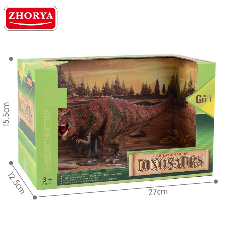 
Wild animal mode toys plastic tyrannosaurus rex dinosaur toy 