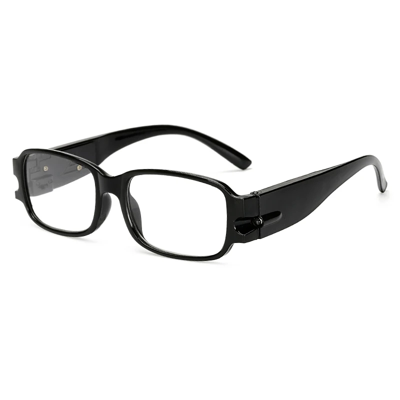 Ultra Bright LED Lighted Lightweight Custom Rectangular Reading Glasses