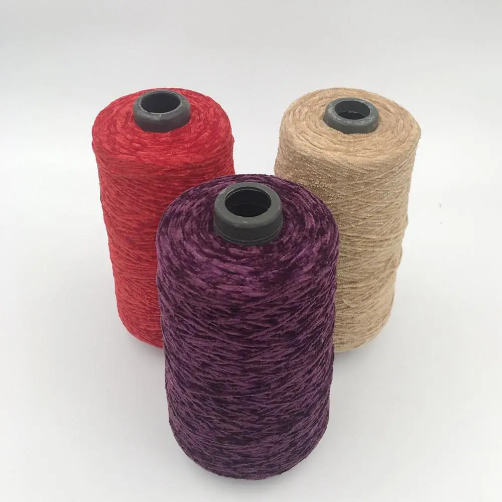 1/4nm 100% Polyester Chenille Yarn