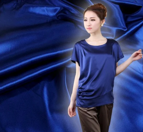 Silk Stretch Charmeuse Silk Satin Elasticity Fabric