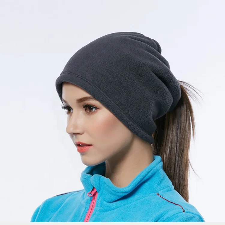 thicken design winter neck warm polar fleece women tube scarf