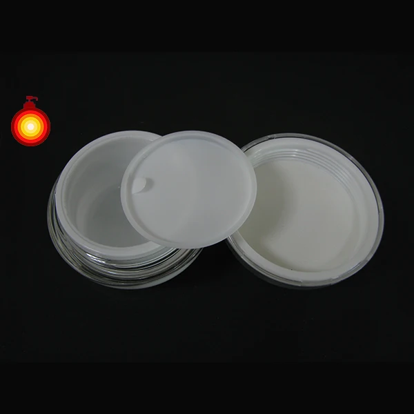 50ml Empty Clear Acrylic jar Cosmetic Packaging Ball Container