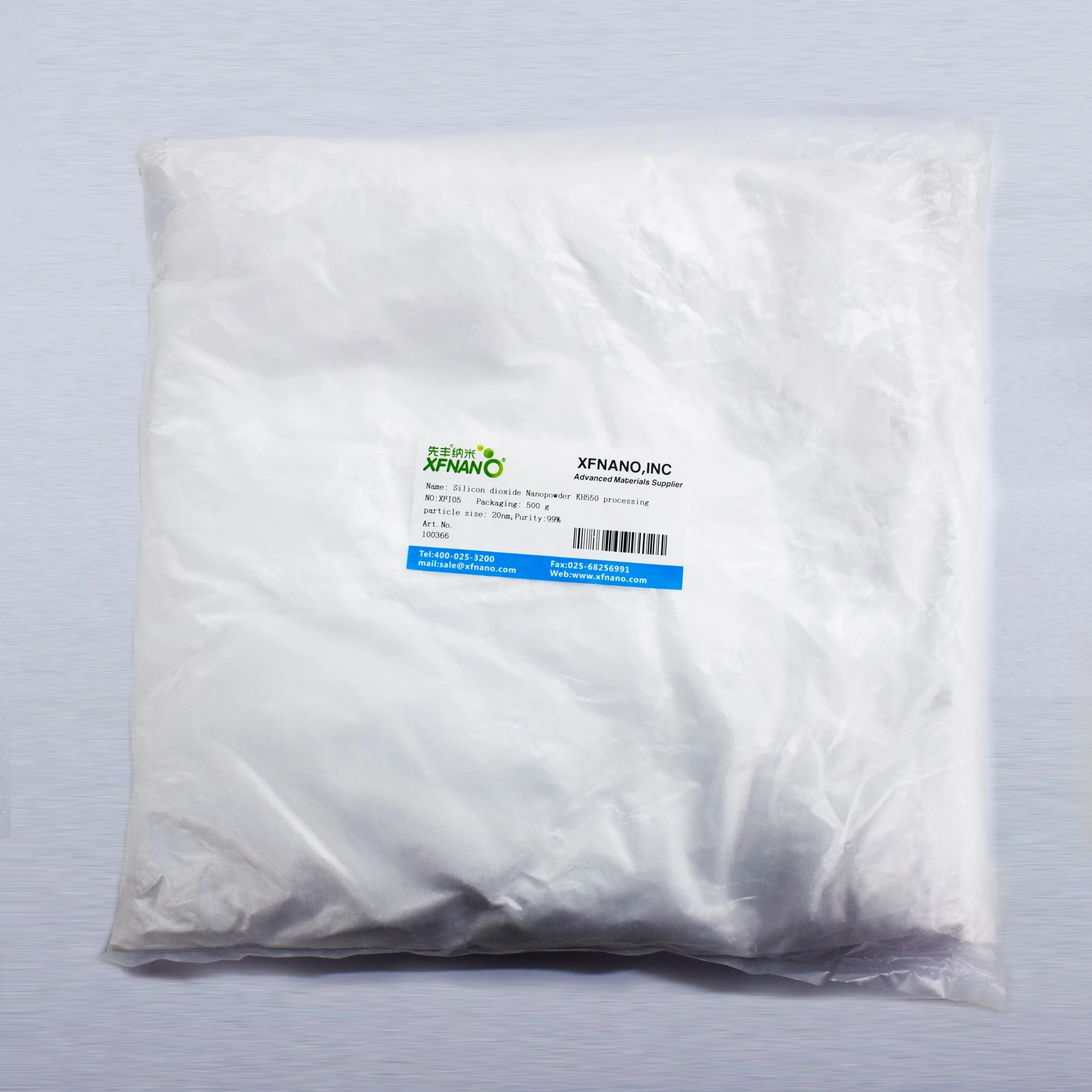 KH550 обработка 20 нм нано-кремнезем порошок цена SiO2 Наночастицы кремния диоксид для покрытий