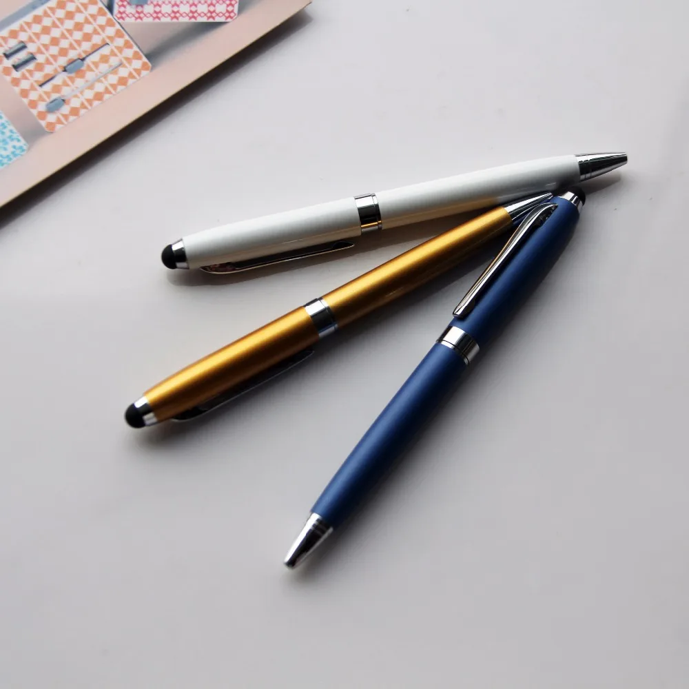 Advertising touch stylus pen promotion gift metal touch ball pen