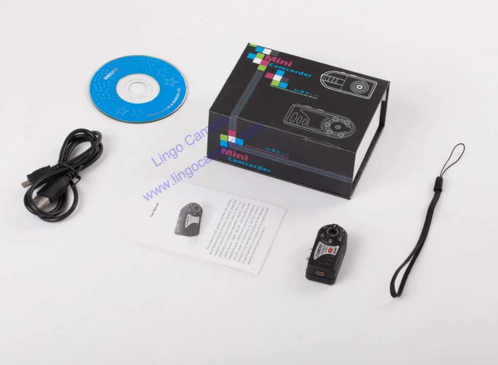  LC2803 инфракрасное ночное видение HD мини-видеокамера 720*480P камера DVR