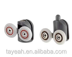 
shower room accessories 4mm to 6mm gray roller Pulley for sliding door 
