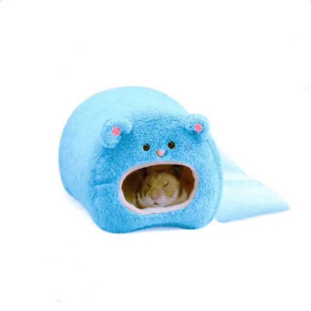 Winter Warm Bed House Cage Toys Cute Hammock with mat for Little Hamster Rats