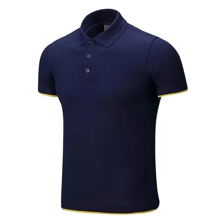 
New standard high quality Custom CVC combed cotton Staff Uniform oem t shirt Polo Shirt 