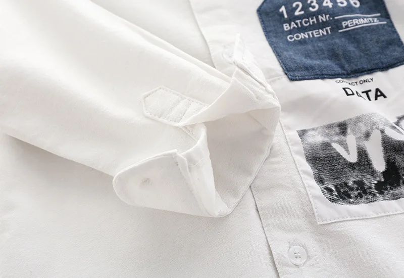 
Spring Autumn Solid Color Cotton lapel Long Sleeve England Baby Kids Children Birthday Shirts Boys clothing 