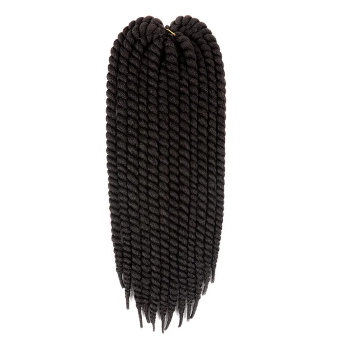 
Havana Mambo Twist crochet braid 22' 120g Ombre synthetic hair wigs Braiding hair extension synthetic braiding hair 