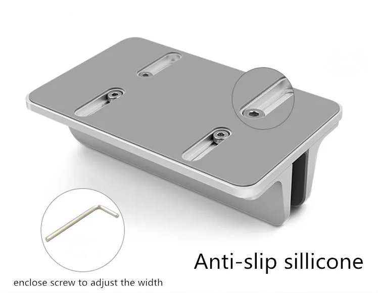 Aluminum width adjustable   desk vertical laptop mount stand for Macbook ipad tablet