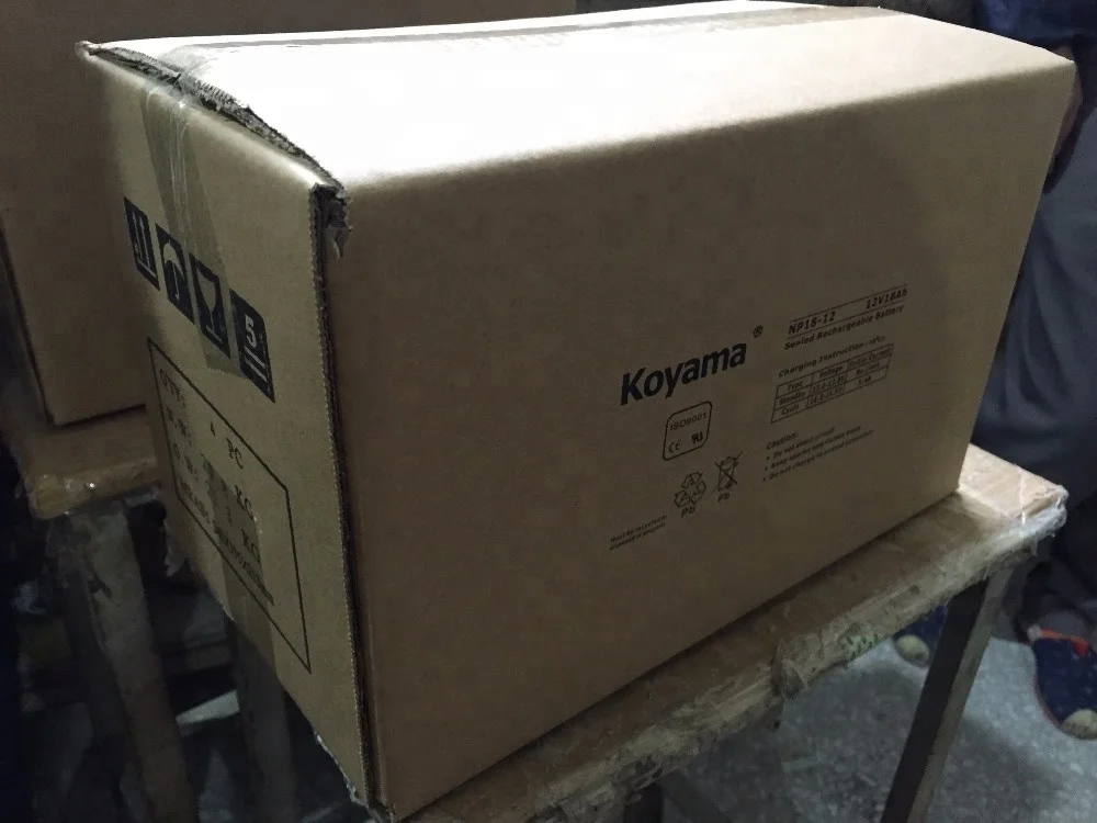 12V 18Ah Sealed Lead Acid Battery For ATV (All-Terrain Vehicle), Car JUMP STARTER, UPS BATTERY