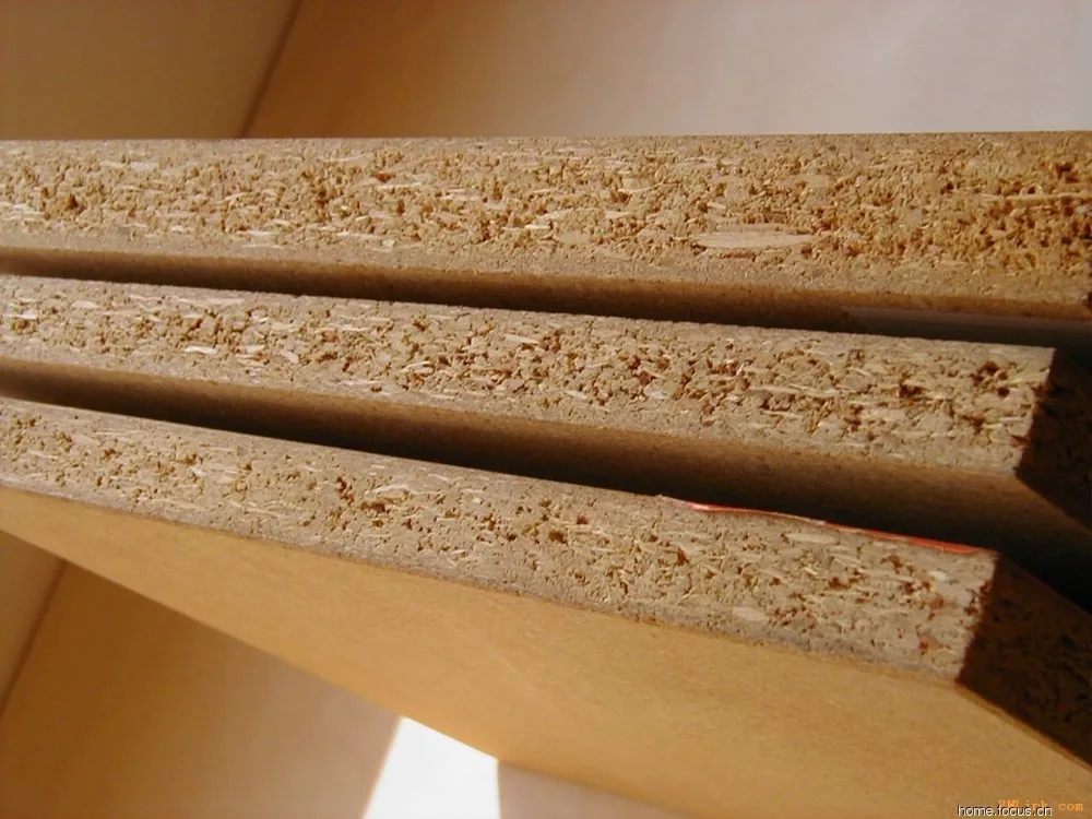 
18mm thickness standard size melamine particle board 