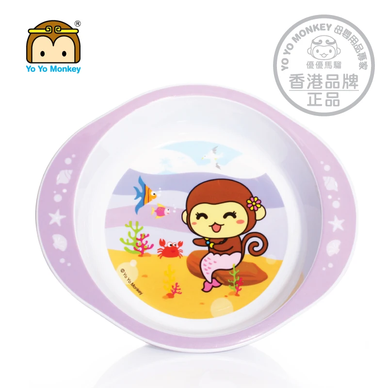 
Melamine like bpa free plastic bowl with IML decoration 