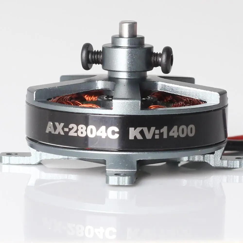 
 Ax-2804C 1400kv мини перекрестная машина, многовинтовая модель самолета, бесщеточный двигатель  