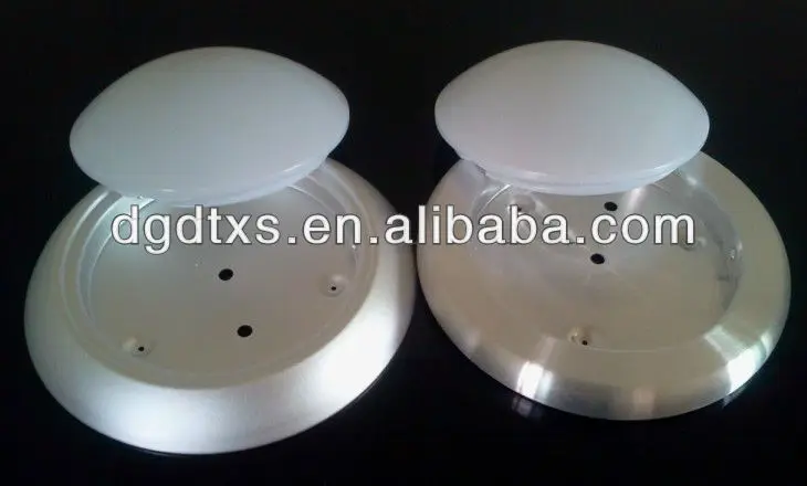 Ceiling Light Covers Round Plastic Lighting and Circuitry Design Aluminum Mould or Steel Mould Dia190mm 1-year CN;GUA DITAI