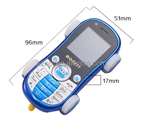 
Dual Sim Card latest Cute Monkey Style bar phone for children mobile phone safety cell phone for kids CCT-K8 