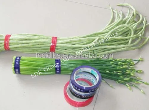 Vegetable Use tape bopp packing tape for vegetables bunding in supermarkets or food market