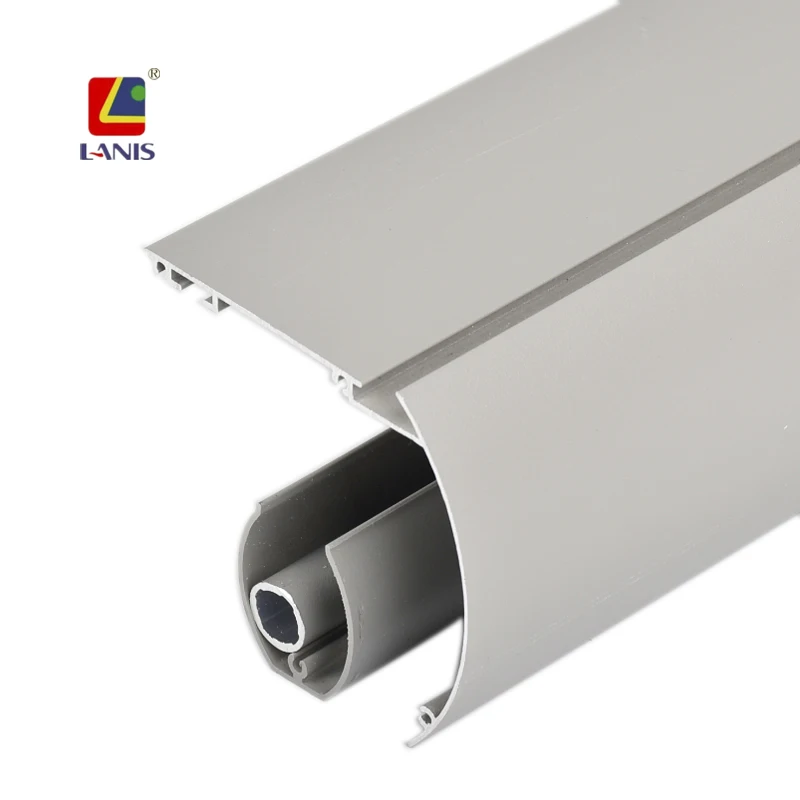 foshan lanis superior window blinds aluminum horizontal roller blinds bottom rail aluminium head rail aluminum wall covering