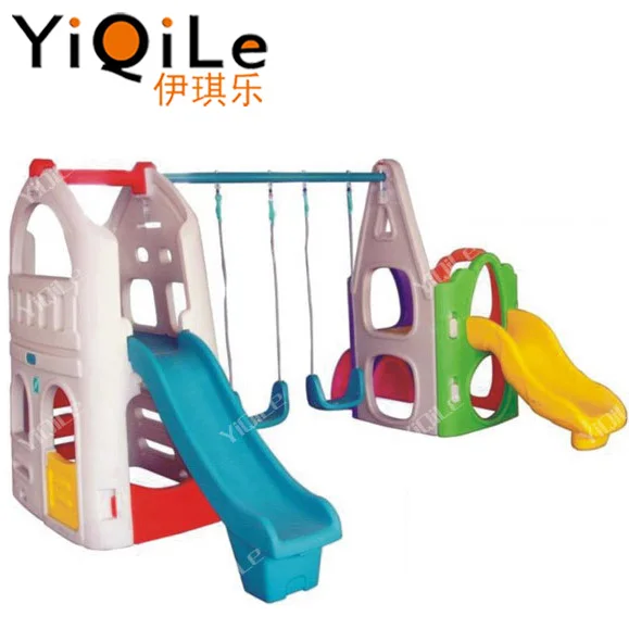 Small slide for baby children plastic swing
