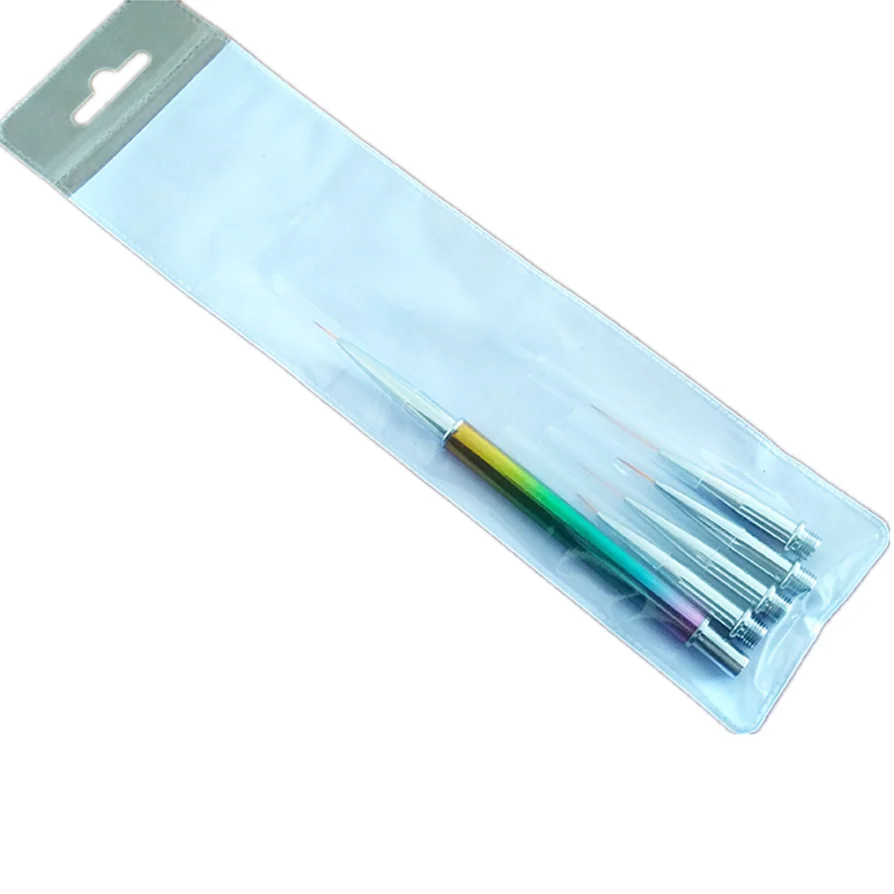 nail art  liner striper brush 5 replacement heads