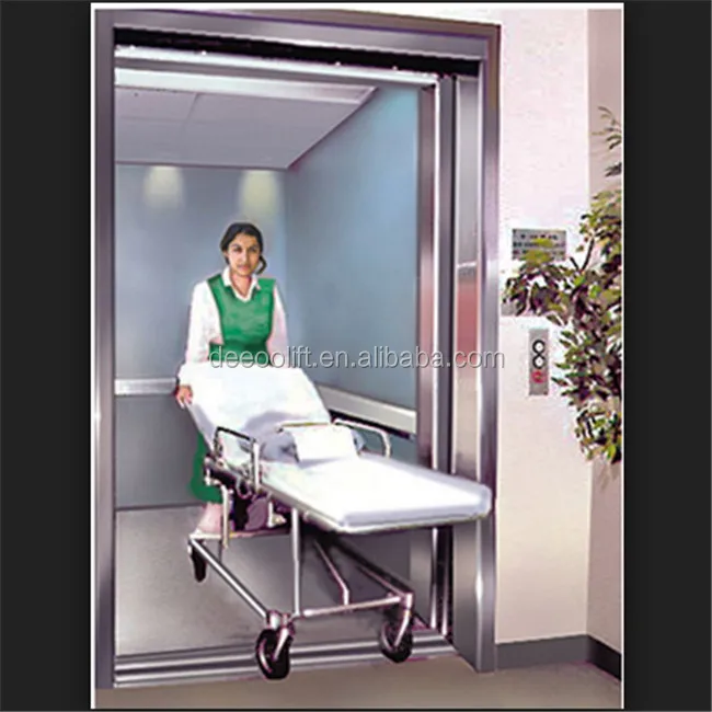 
large door opening size patient stretcher elevator 