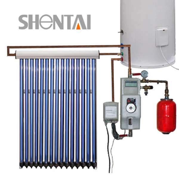 Split Pressure Solar Water Heater with Solar Keymark, EN12975, SRCC Heat Pipe Solar Collector Pressurized Tank SFCY-150-15