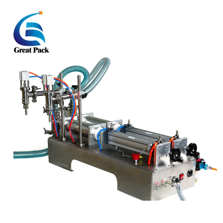 double filling nozzle soda drink filling machine