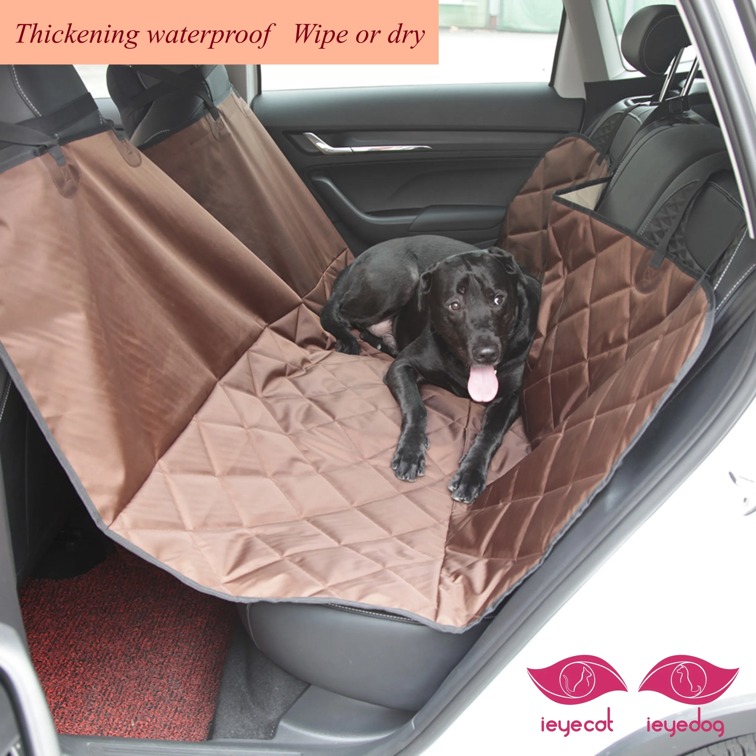 Высококачественный водонепроницаемый чехол на автомобильное сиденье для домашних животных, легко очищающийся чехол на автомобильное сиденье для собак