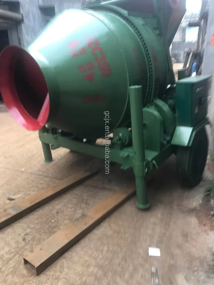 self loading reversing drum jzc jzr 350 electric concrete mixer machine with lift price