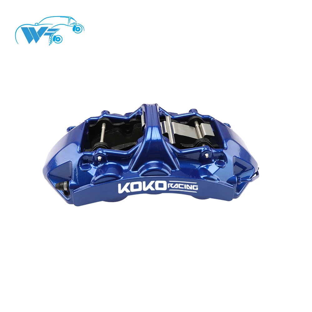 KOKO RACING blue color car brake caliper  drilled disc 362*32mm brake set brake system for golf 6 mk6 2.0l tdi 110cv