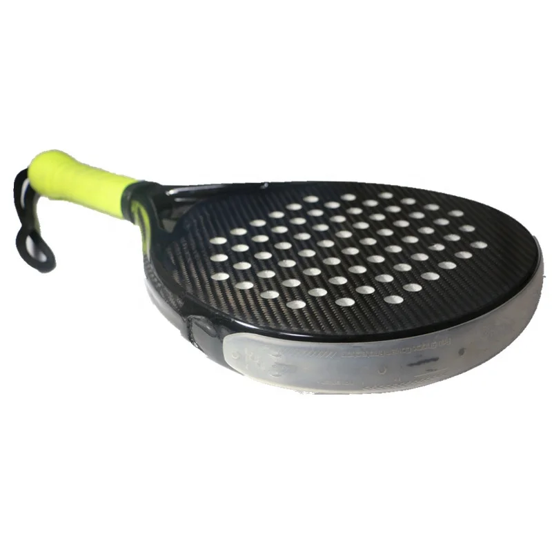 Customized 38MM thick paddel tennis racket with decal printing