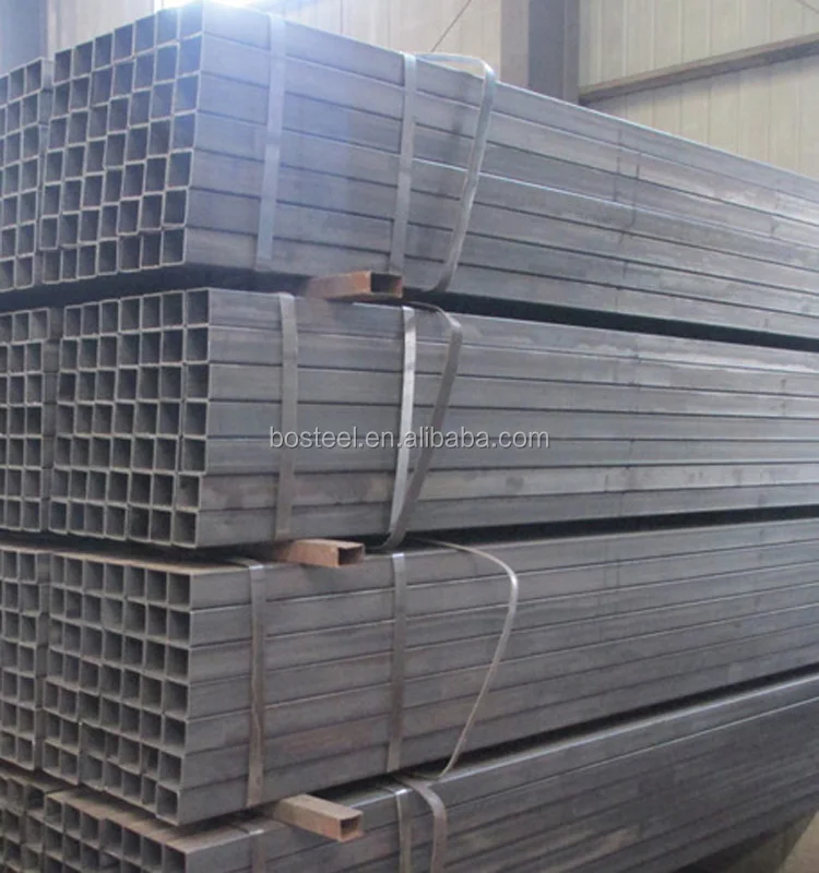 MS HOLLOW SECTION SQUARE/RECTANGLE STEEL TUBE FROM TIAN JIN