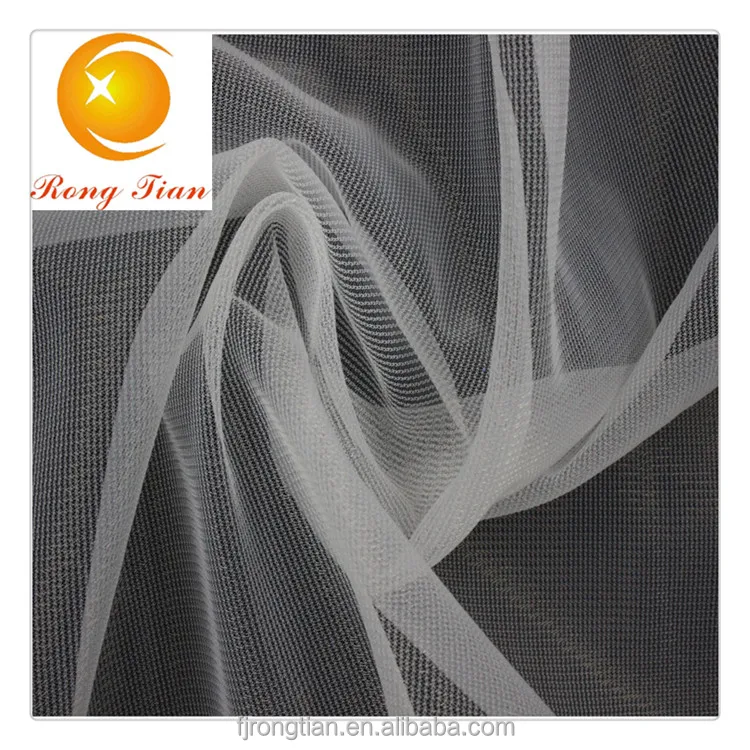 20D PVC plain mesh polyester fabric for mosquito net