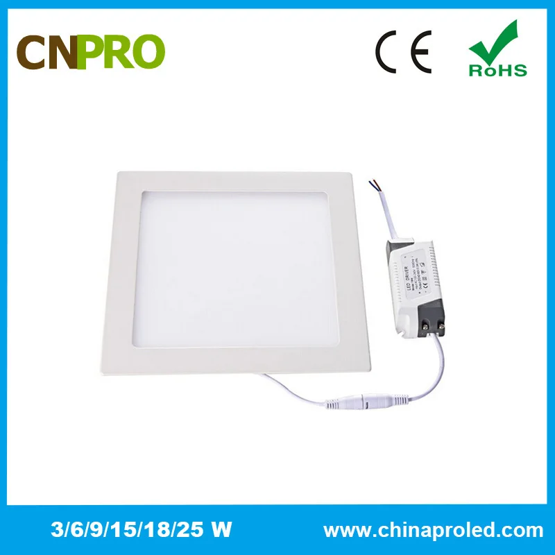 LM-80 6 Вт 9 Вт 12 Вт 15 Вт 18 Вт 24 Вт круглый/площади панель led подсветка потолка свет для конференц-зал