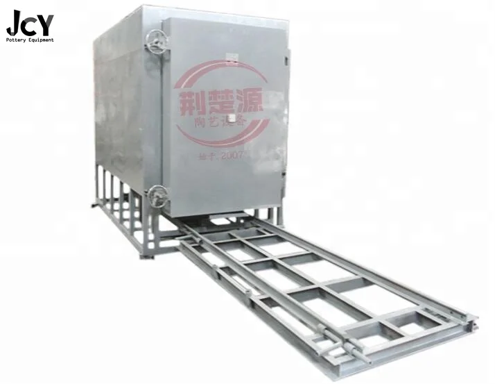 JCY 3cbm Shuttle Furnace Gas Oven for Pottery and Ceramic Heat Treatment Furnace Induction Furnace Natural Gas or Liquefied Gas